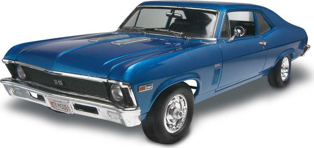 Plastic ModelKit MONOGRAM auto 2098 - '69 Chevy® Nova™ SS (1:25) - obrázek 1