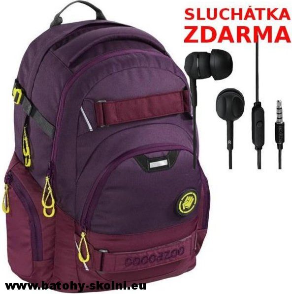 Školní batoh Hama Coocazoo CarryLarry2 Solid Berryman - Doprava Zdarma - obrázek 1
