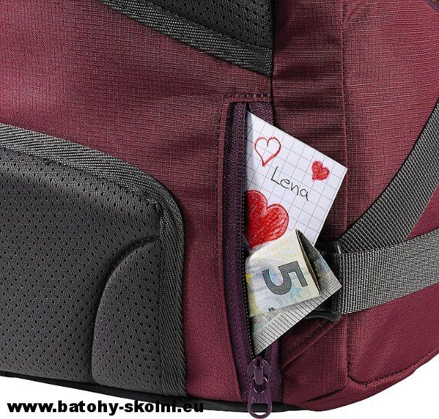 Školní batoh Hama Coocazoo CarryLarry2 Solid Berryman - Doprava Zdarma - obrázek 3