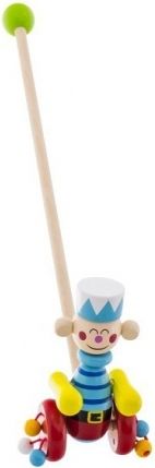 Dřevěná jezdící hračka Euro Baby - voják