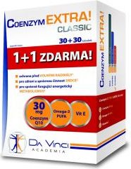 Da Vinci Academia Coenzym EXTRA! Classic 30 mg 30+30 tobolek - obrázek 1