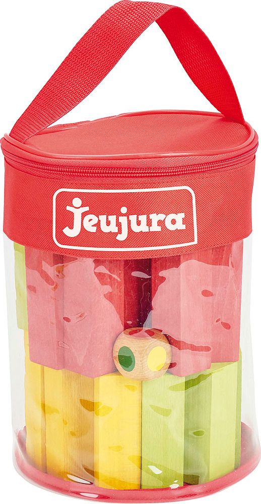 Jeujura Dřevěná jenga velká 54ks - obrázek 2