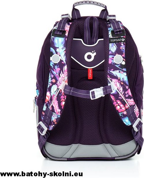 Školní batoh Topgal CHI 796 H Pink peříčka - Doprava Zdarma - obrázek 4