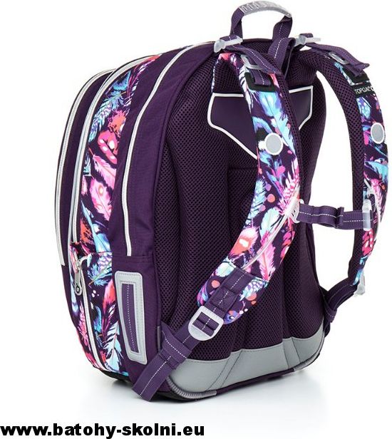 Školní batoh Topgal CHI 796 H Pink peříčka - Doprava Zdarma - obrázek 5
