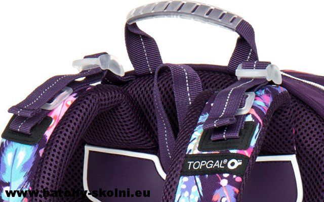 Školní batoh Topgal CHI 796 H Pink peříčka - Doprava Zdarma - obrázek 7