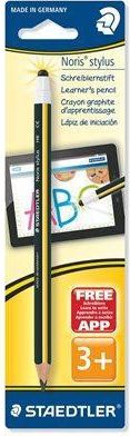 Stylus pro ovládání dotykových obrazovek "Noris Stylus",jumbo, HB, černá/žlutá, STAEDTLER - obrázek 1