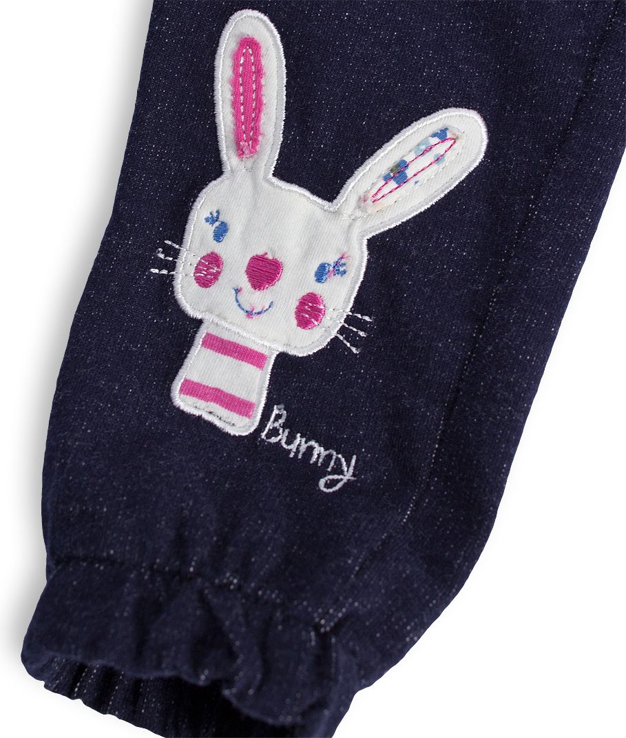 Kalhoty pro holčičky Mix´nMATCH BUNNY modré Velikost: 86 - obrázek 2