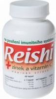 Naturvita REISHI + Zinek a vitamín C 60 kapslí - obrázek 1