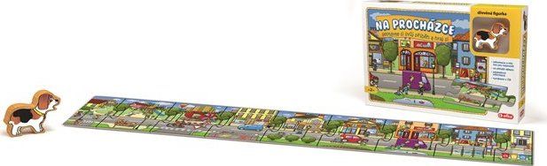 EFKO Vyprávěcí puzzle Na procházce 9 dílků - obrázek 2