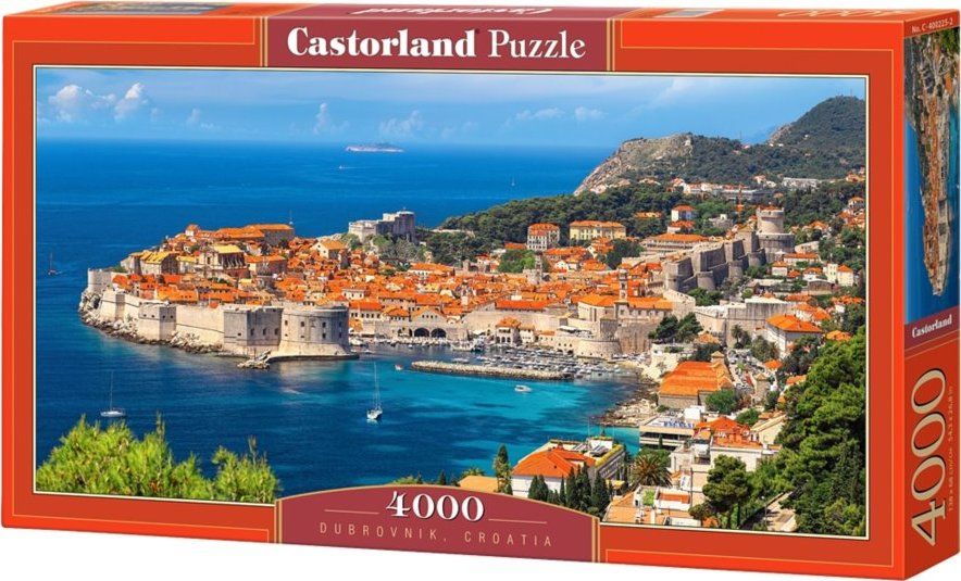 CASTORLAND Puzzle Dubrovník, Chorvatsko 4000 dílků - obrázek 2