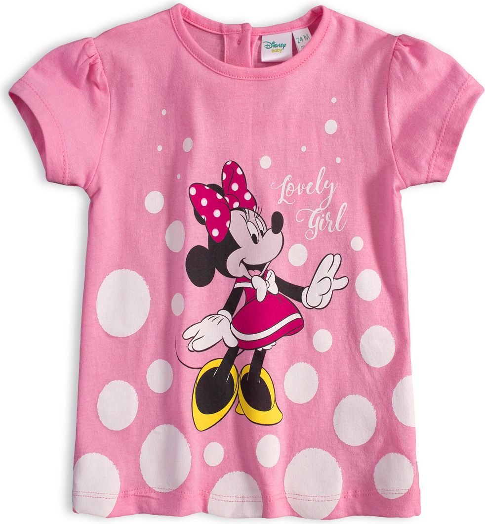 Dívčí letní souprava Disney MINNIE LOVELY GIRL růžová Velikost: 92 - obrázek 2