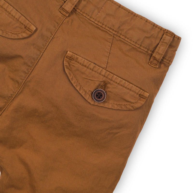 Minoti Kalhoty chlapecké Chino hnědá 104/110 - obrázek 2