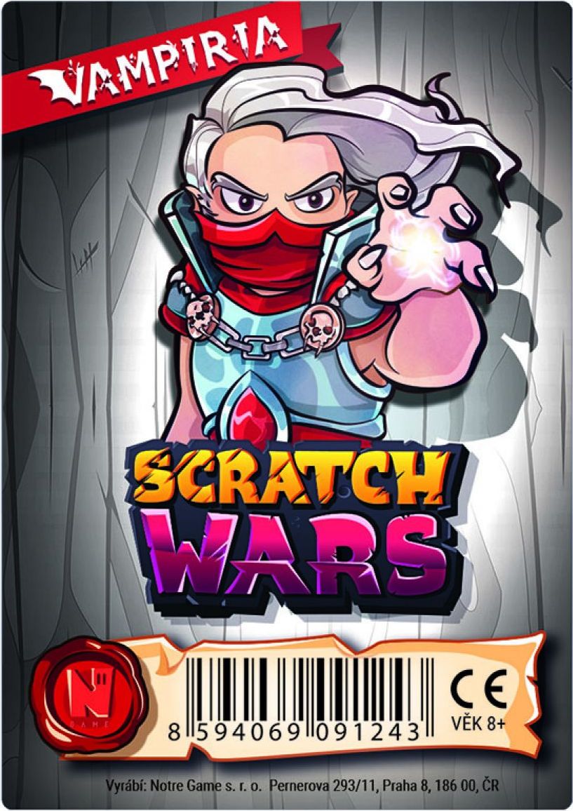 Scratch Wars Karta Hrdiny Vampiria - obrázek 1