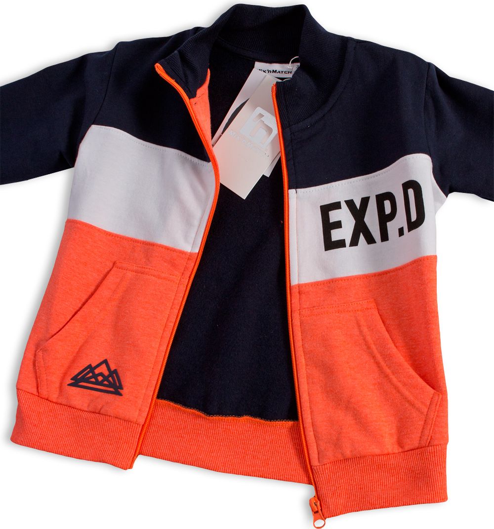 Chlapecká mikina Mix´nMATCH EXP oranžová Velikost: 110 - obrázek 2