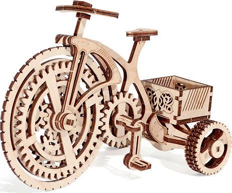 Wood Trick 3D mechanické puzzle - Bicykl - obrázek 1