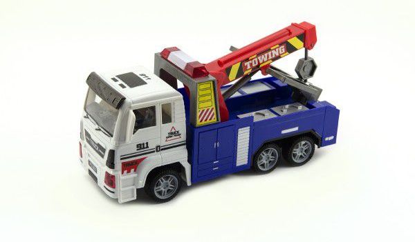 Teddies 58006 Auto nákladní odtahovka plast 24cm na baterie se světlem se zvukem - obrázek 3