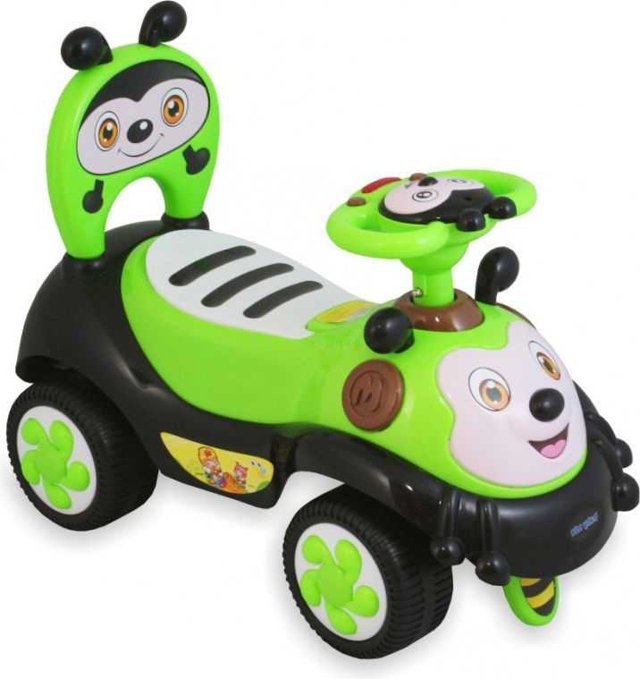 Odrážedlo Baby Mix včelka se zvuky zelená - obrázek 1