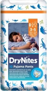 HUGGIES® DryNites 3-5 let Boy Convenience  10 ks - obrázek 1