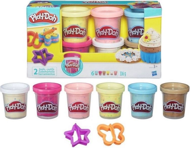 Play-Doh Sada s konfetami 6 ks - obrázek 1