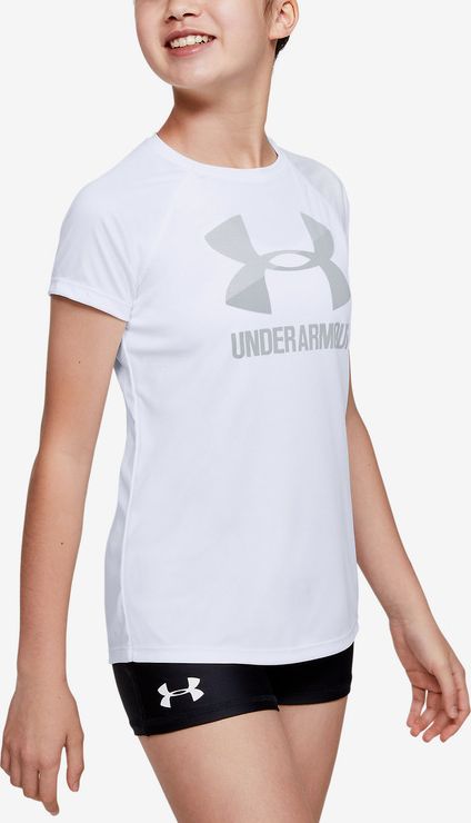Triko dětské Under Armour | Bílá | Dívčí | L - obrázek 1