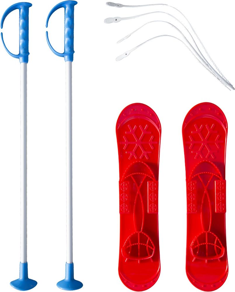 Baby Ski Big Foot 42 cm - červené - obrázek 1