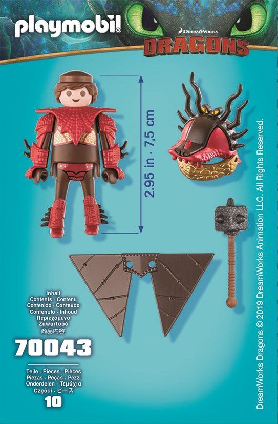 PLAYMOBIL Snoplivec v létacím plášti 70043 - obrázek 2