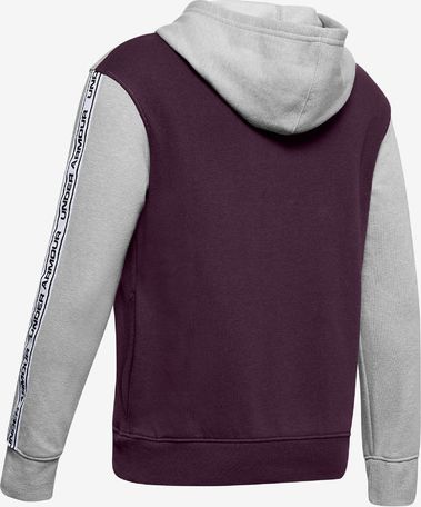 Sportstyle Mikina dětská Under Armour | Červená Šedá | Chlapecké | M - obrázek 2