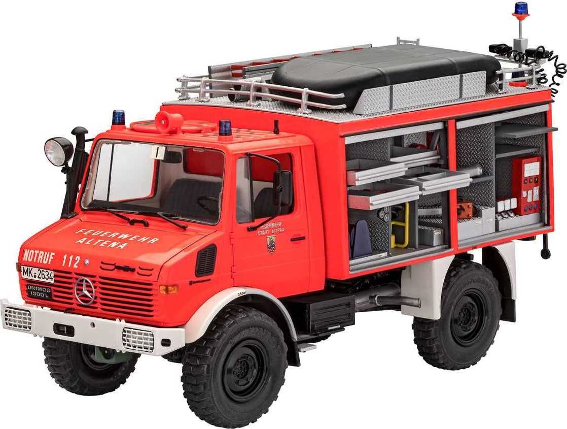 REVELL Plastic ModelKit auto 07531 - Schlingmann Unimog RW1 (1:24) - obrázek 8