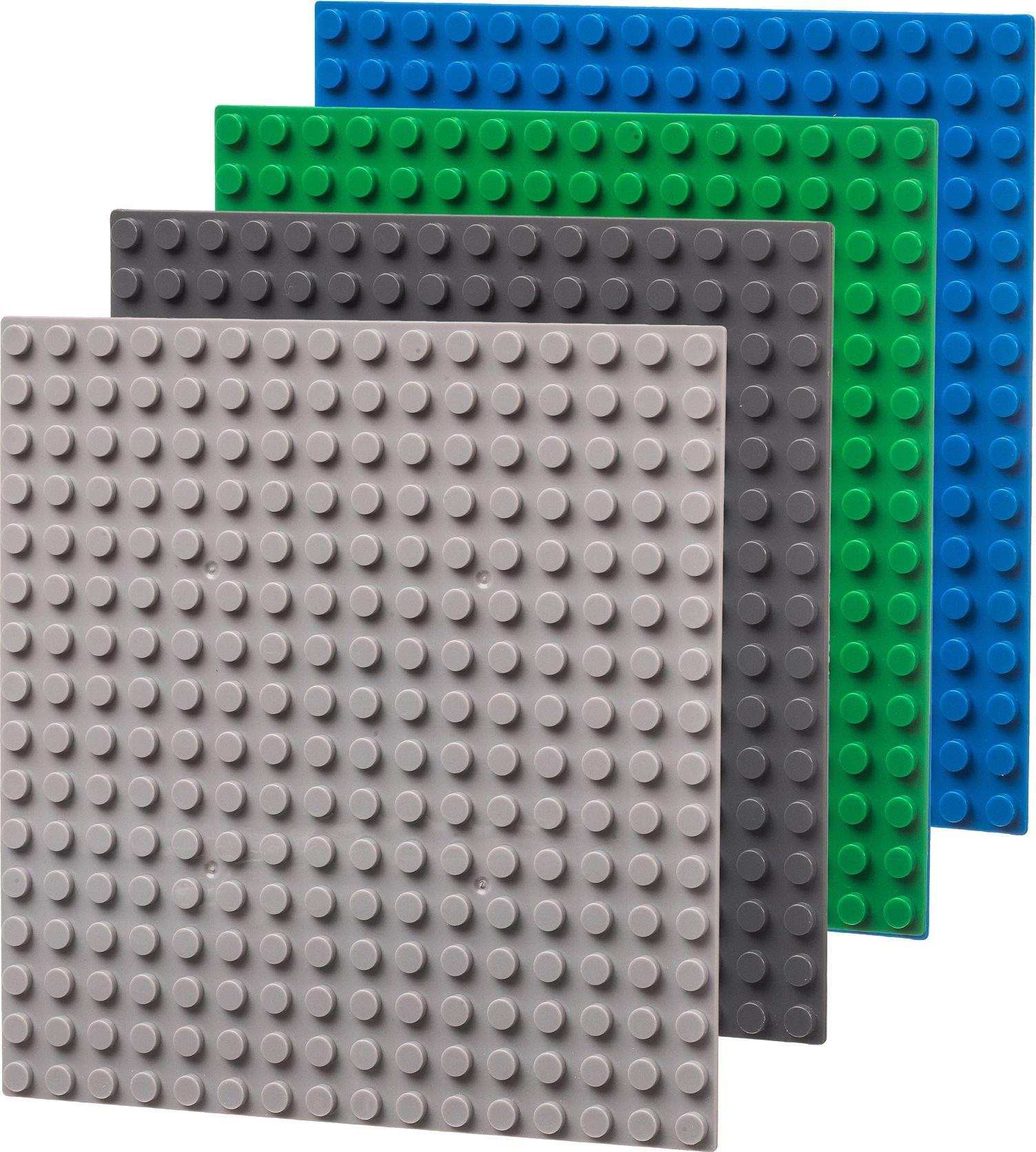 LW Toys Základová deska 16 x 16 bodů Barva: Světle šedá - obrázek 1
