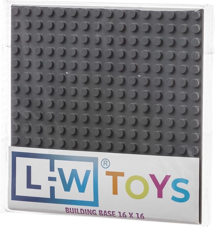 LW Toys Základová deska 16 x 16 bodů Barva: Světle šedá - obrázek 3