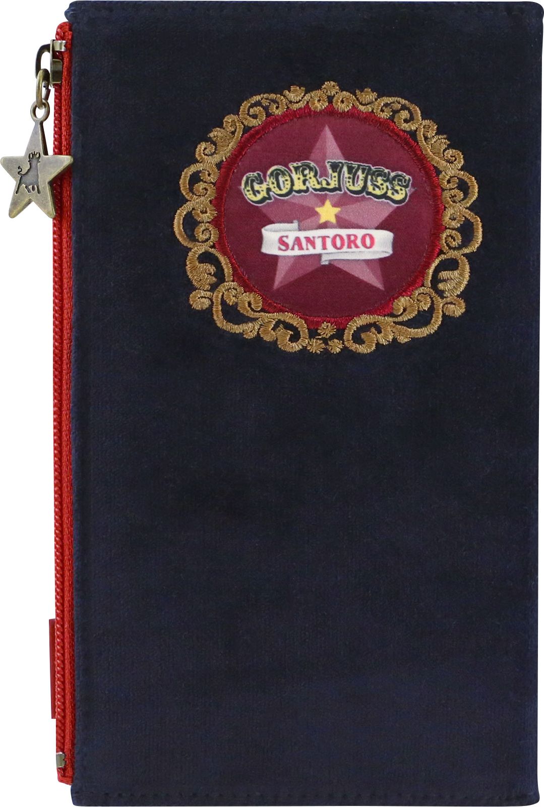 Santoro modrá velká peněženka Gorjuss Circus Harlequin - obrázek 2