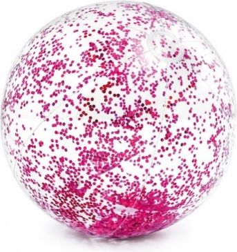 Nafukovací míč s flitry, 71 cm, 2 barvy - obrázek 1