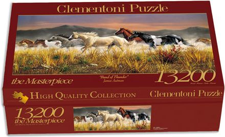 Clementoni - Puzzle Koně 13200 dílků - obrázek 1