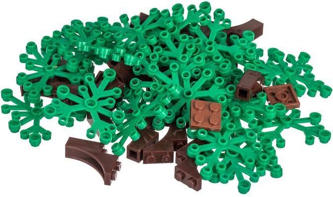 LW Toys Kreativní set stromy 50 ks - obrázek 1