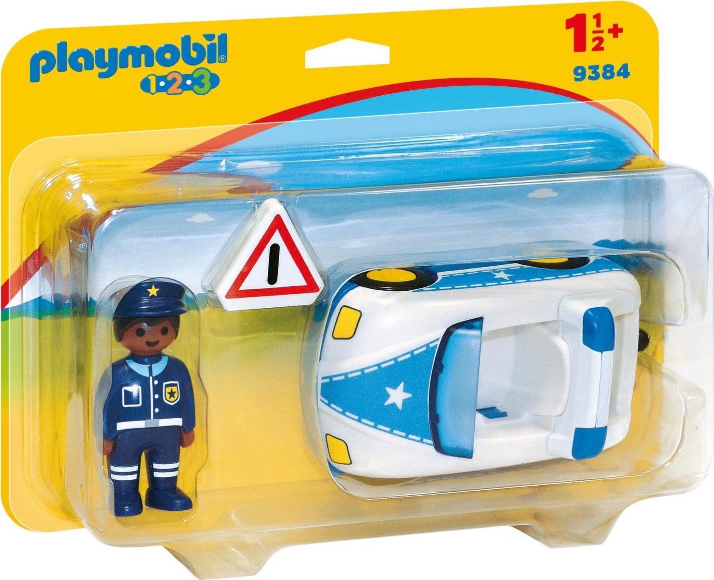 PLAYMOBIL Policejní auto (1.2.3) 9384 - obrázek 1