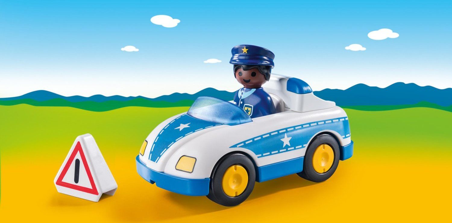 PLAYMOBIL Policejní auto (1.2.3) 9384 - obrázek 2