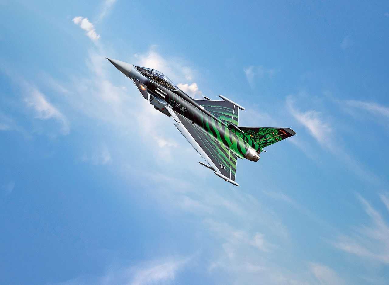 REVELL ModelSet letadlo 63884 - Eurofighter "Ghost Tiger " (1:72) - obrázek 9