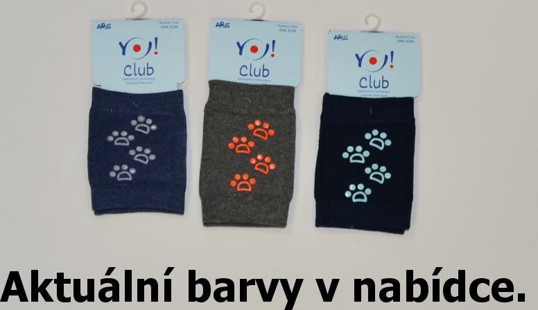 Dětské nákoleníky YO BABY s protiskluzovou úpravou ABS - obrázek 3