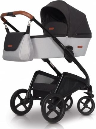 Dětský kočárek Euro Cart, Campo 2019 - grey fox - obrázek 1
