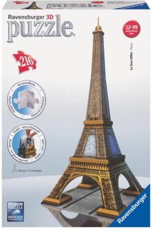 RAVENSBURGER 3D puzzle Eiffelova věž 216 dílků - obrázek 1