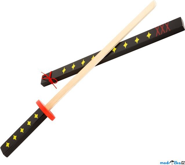 Dětská zbraň - Japonský dřevěný meč Katana (Legler) - obrázek 1