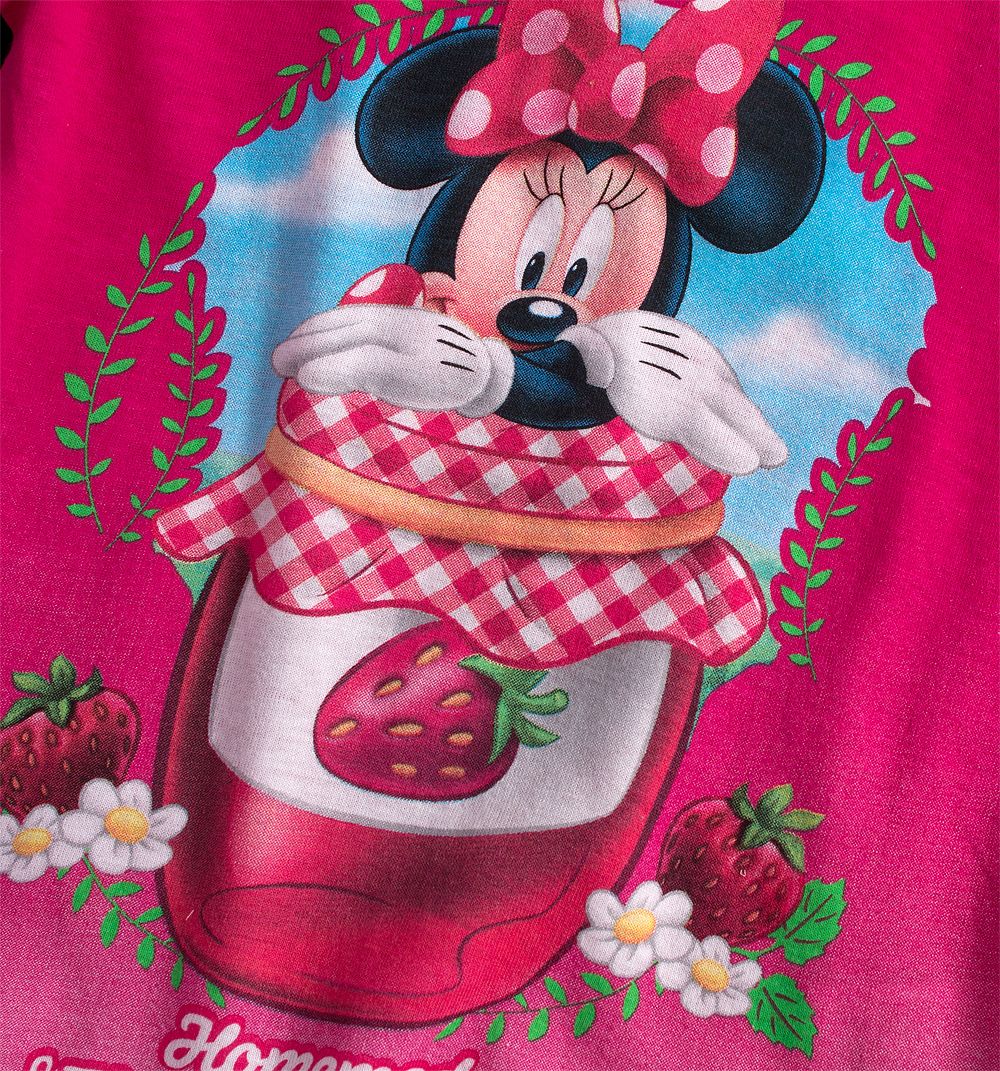 Dívčí tričko Disney MINNIE STRAWBERRY růžové Velikost: 92 - obrázek 2
