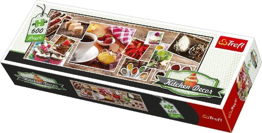 TREFL Panoramatické puzzle Kitchen Decor: Koření 600 dílků - obrázek 1