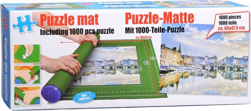 Podložka pro puzzle 108 x 78 cm + puzzle 1000 dílků - obrázek 1