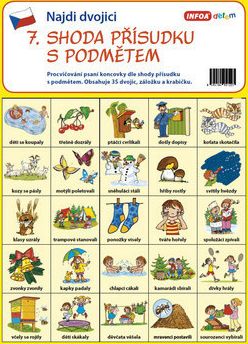 Najdi dvojici 7 Shoda podmětu s přísudkem - obrázek 1