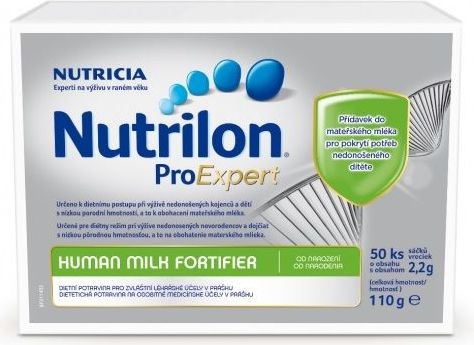 Nutrilon Human Milk Fortifier 50x2.2g - obrázek 1