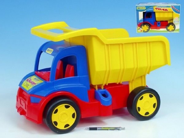Auto Gigant Truck sklápěč  plast 55cm v krabici 12m+ Wader - obrázek 1