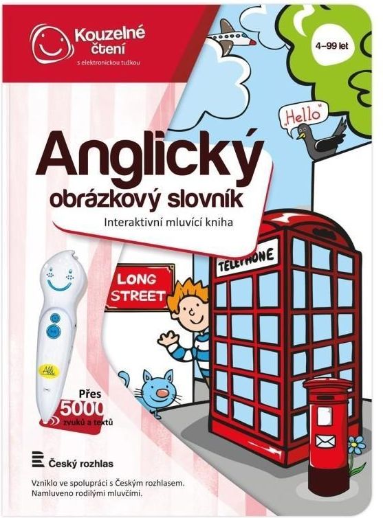 Albi Hry Albi Kouzelné čtení: Kniha Anglický obrázkový slovník - obrázek 1