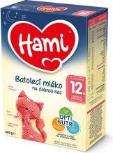 Nutricia Hami 12+ batolecí mléko na dobrou noc 600g - obrázek 1