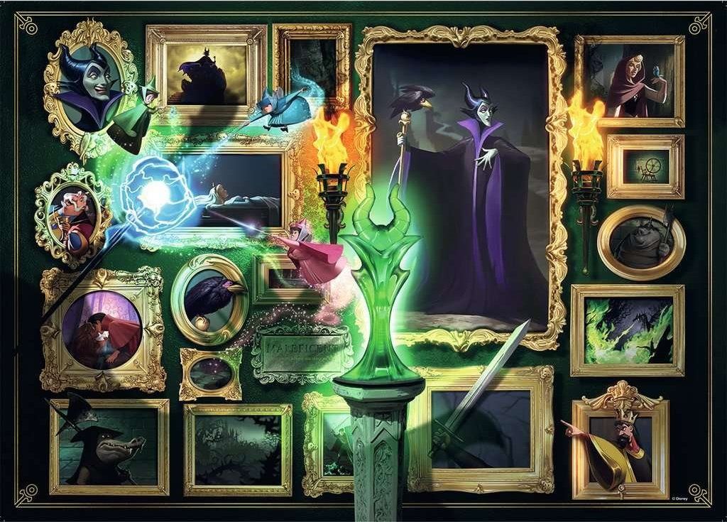 RAVENSBURGER Puzzle Villainous: Zloba 1000 dílků - obrázek 2